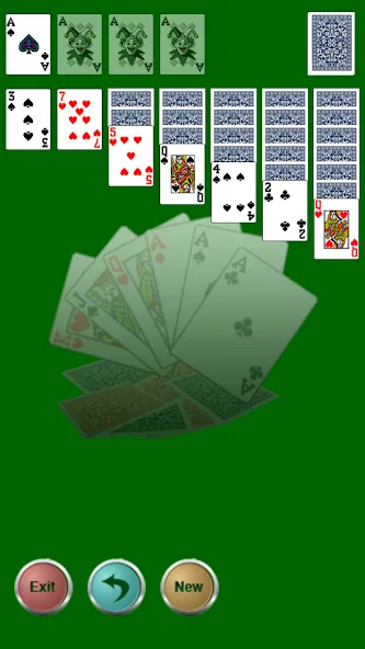 Solitaire game (Солитер игра) [МОД: Меню, Бесконечные монеты и Открытые уровни] Screenshot 2