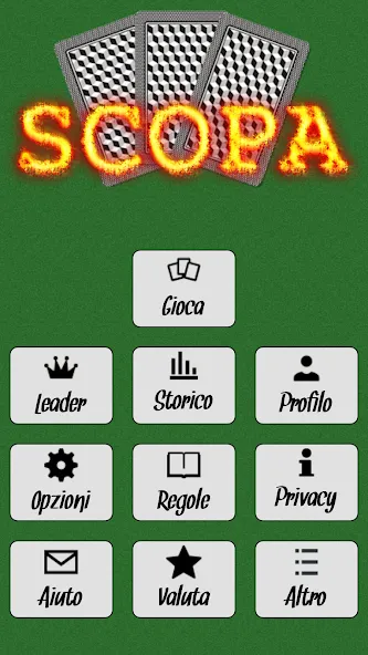 Scopa (Скопа) [МОД: Меню, Бесконечные монеты и Открытые уровни] Screenshot 1