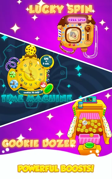 Cookie Clickers 2 (С  2) [МОД: Бесконечные деньги, Монеты и Мега MOD] Screenshot 2