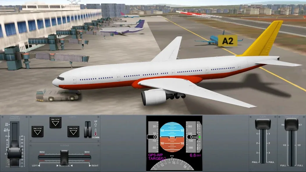 Airline Commander: Flight Game (ЭЙРЛАЙН КОМАНДЕР) [МОД: Бесконечные деньги, Монеты и Мега MOD] Screenshot 2