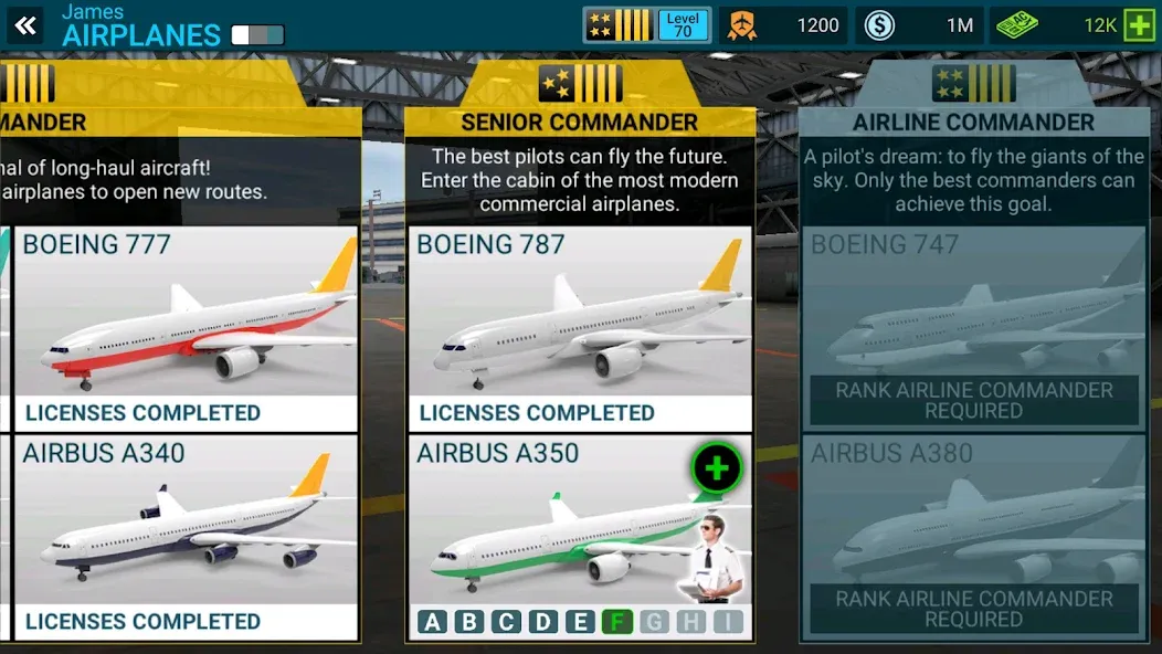 Airline Commander: Flight Game (ЭЙРЛАЙН КОМАНДЕР) [МОД: Бесконечные деньги, Монеты и Мега MOD] Screenshot 5
