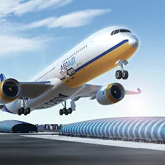 Скачать Airline Commander: Flight Game (ЭЙРЛАЙН КОМАНДЕР) [МОД: Бесконечные деньги, Монеты и Мега MOD] | Взлом Airline Commander: Flight Game на Андроид