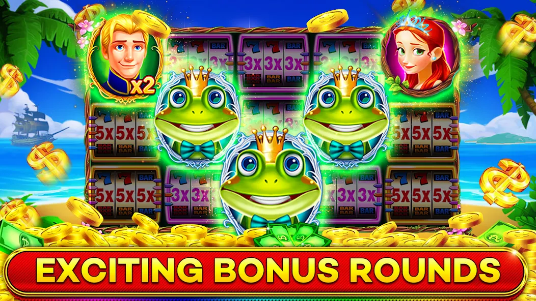 Jackpot Boom Casino Slot Games (Джекпот Бум Казино Игры на Слотмашинах) [МОД: Деньги, Монеты и Меню MOD] Screenshot 5