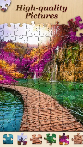 Jigsawscapes® - Jigsaw Puzzles (Джигсоускейпс) [МОД: Деньги, Монеты и Меню MOD] Screenshot 5