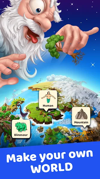 Doodle God: Infinite Alchemy (Дудл Год) [МОД: Бесконечные деньги, Монеты и Мега MOD] Screenshot 1