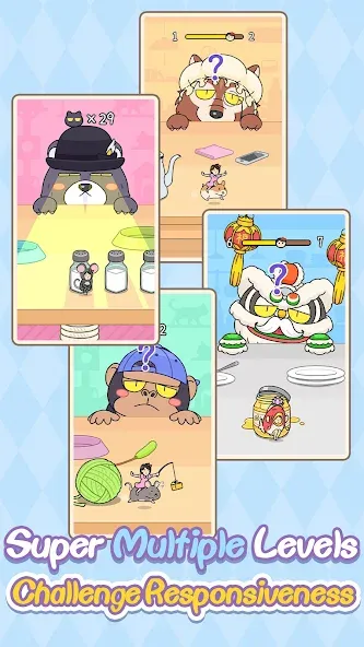 Cat Escape! Infinity！ [МОД: Много денег, Монет и Все открыто] Screenshot 2