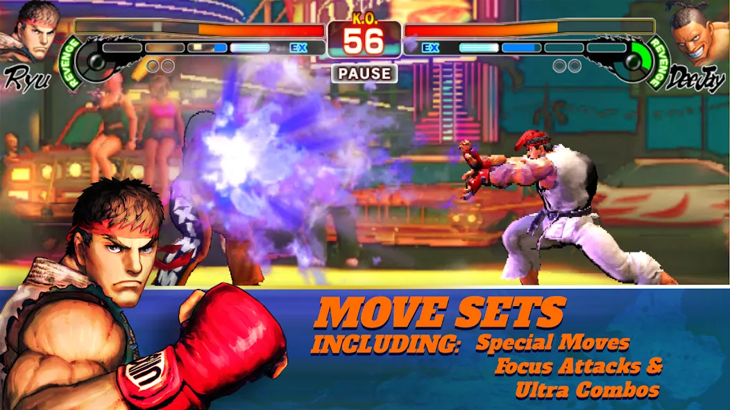 Street Fighter IV CE (Стрит Файтер  СЕ) [МОД: Меню, Бесконечные монеты и Открытые уровни] Screenshot 2