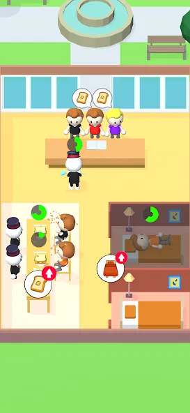 My Hotel Life (Мой отельная жизнь) [МОД: Много денег, Монет и Все открыто] Screenshot 2