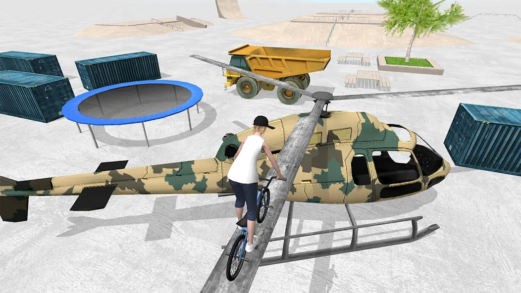 BMX Space (БМХ Спейс) [МОД: Бесконечные деньги, Монеты и Мега MOD] Screenshot 3