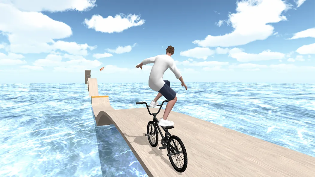 BMX Space (БМХ Спейс) [МОД: Бесконечные деньги, Монеты и Мега MOD] Screenshot 4