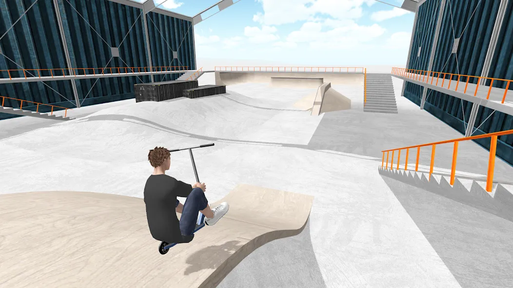 Scooter Space (кутер Спейс) [МОД: Много денег, Монет и Все открыто] Screenshot 3