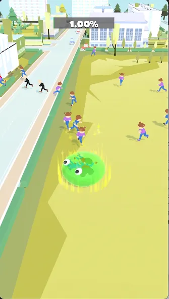 Bloated Slime (Блоуэтед Слайм) [МОД: Меню, Бесконечные монеты и Открытые уровни] Screenshot 4