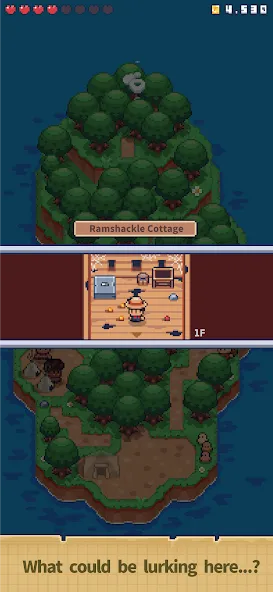 Tiny  Island Survival [МОД: Много монет, Открытые уровни и Мега MOD] Screenshot 3