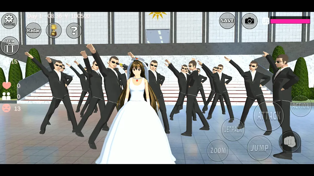 SAKURA School Simulator (Сакура Скул Симулятор) [МОД: Деньги, Монеты и Меню MOD] Screenshot 2