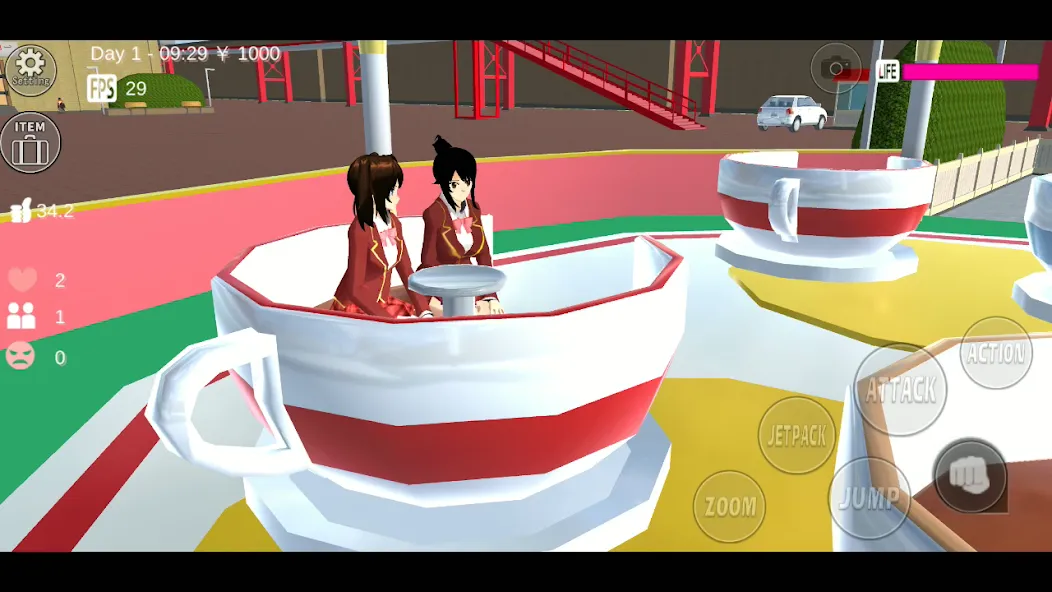 SAKURA School Simulator (Сакура Скул Симулятор) [МОД: Деньги, Монеты и Меню MOD] Screenshot 4