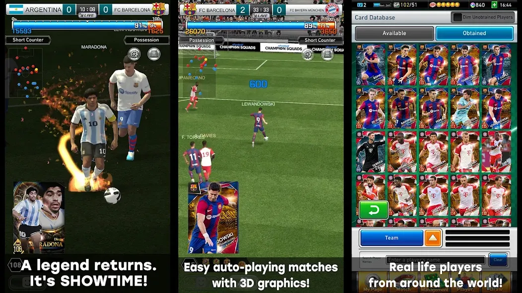 eFootball™  CHAMPION SQUADS (Игровой режим настоящего футбола  Чемпионские команды) [МОД: Меню, Бесконечные монеты и Открытые уровни] Screenshot 2