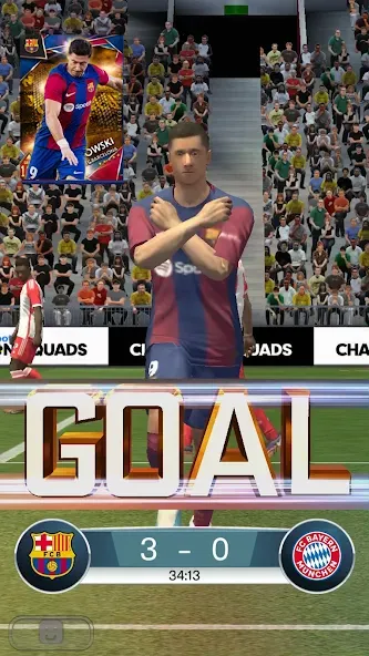 eFootball™  CHAMPION SQUADS (Игровой режим настоящего футбола  Чемпионские команды) [МОД: Меню, Бесконечные монеты и Открытые уровни] Screenshot 4