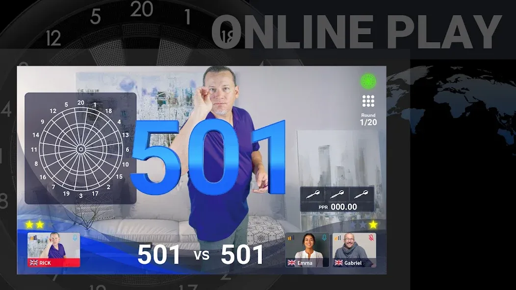 GranBoard (ГранБорд) [МОД: Меню, Бесконечные монеты и Открытые уровни] Screenshot 1