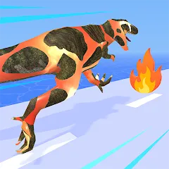 Скачать Dino Evolution Run 3D (Дино Эволюция Ран 3Д) [МОД: Бесконечные деньги, Монеты и Мега MOD] | Взлом Dino Evolution Run 3D на Андроид
