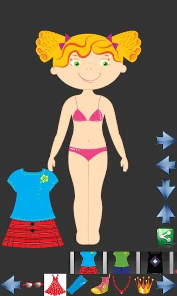 Dress up Princess for kids [МОД: Все открыто, Дополнительные деньги и Меню MOD] Screenshot 1