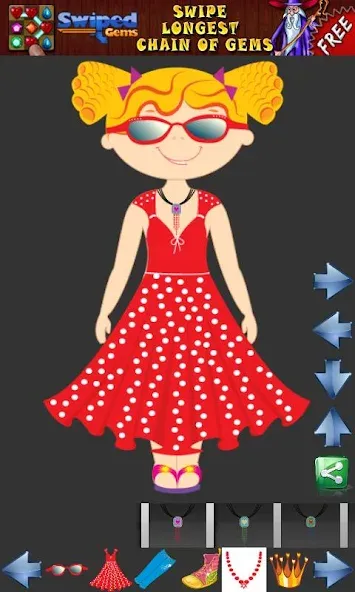 Dress up Princess for kids [МОД: Все открыто, Дополнительные деньги и Меню MOD] Screenshot 2