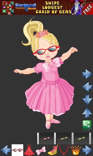 Dress up Princess for kids [МОД: Все открыто, Дополнительные деньги и Меню MOD] Screenshot 4