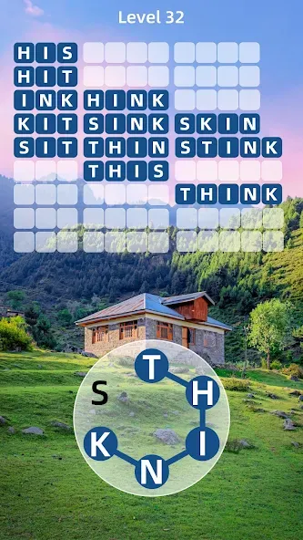 Zen Word® - Relax Puzzle Game (Зен Ворд) [МОД: Много монет, Открытые уровни и Мега MOD] Screenshot 4