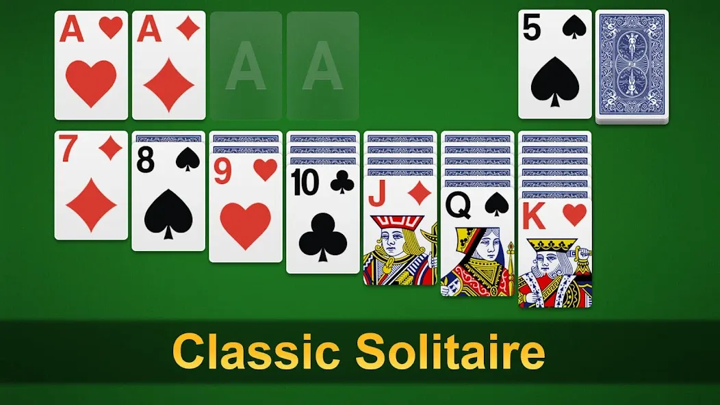Klondike Solitaire - Patience [МОД: Деньги, Монеты и Меню MOD] Screenshot 1