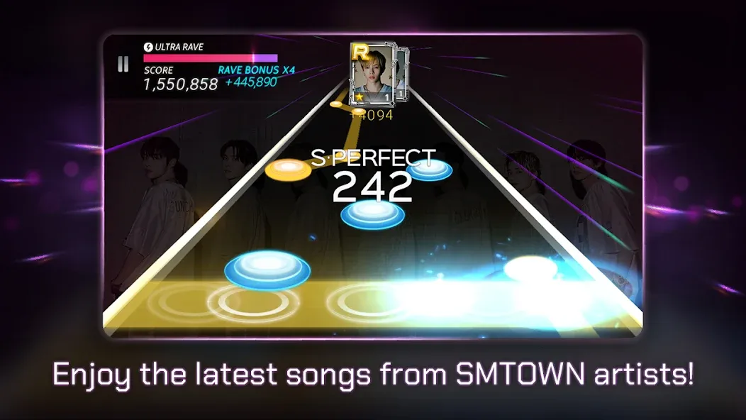 SUPERSTAR SMTOWN (уперСтар СМТАУН) [МОД: Много монет, Открытые уровни и Мега MOD] Screenshot 3