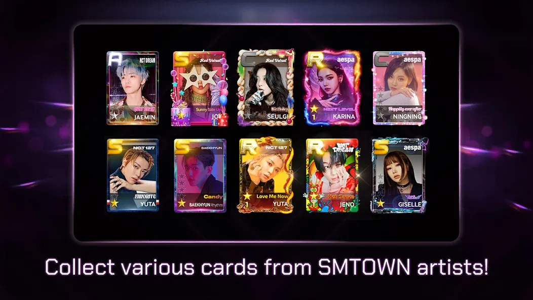 SUPERSTAR SMTOWN (уперСтар СМТАУН) [МОД: Много монет, Открытые уровни и Мега MOD] Screenshot 5