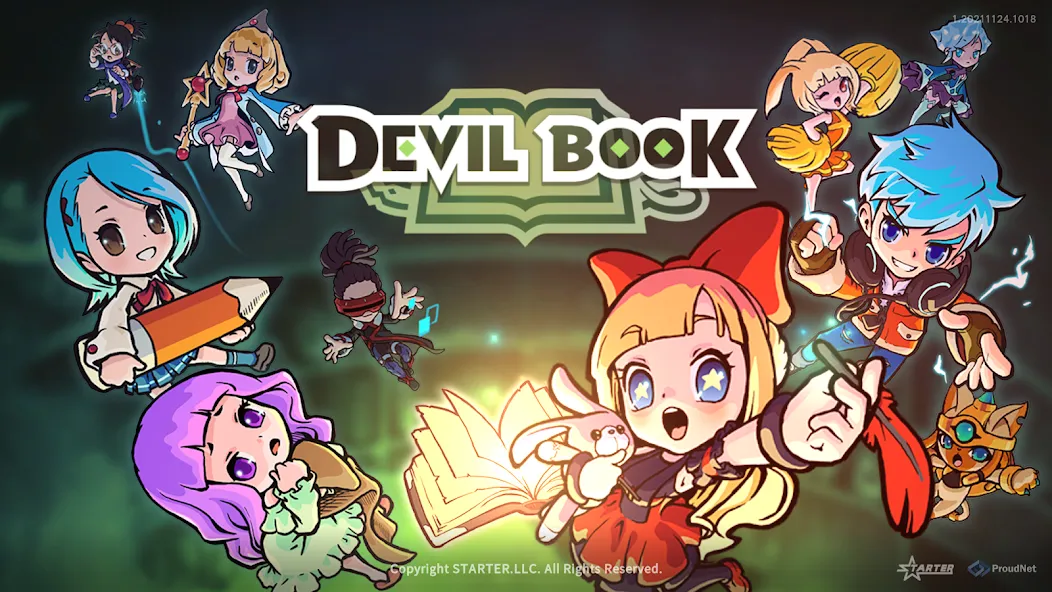 Devil Book: Hand-Drawn MMO (Дэвил Бук) [МОД: Много денег, Монет и Все открыто] Screenshot 1