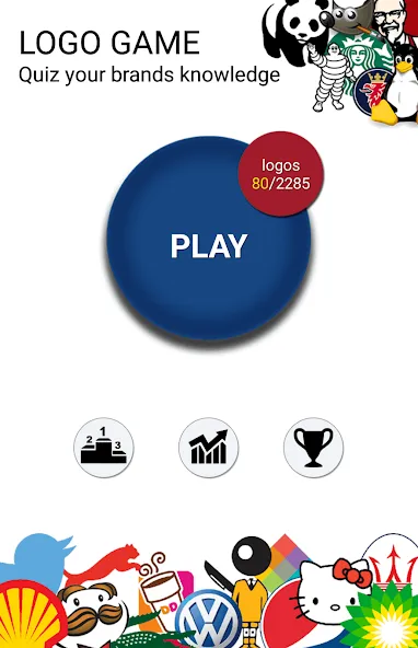Quiz: Logo game [МОД: Много монет, Открытые уровни и Мега MOD] Screenshot 1