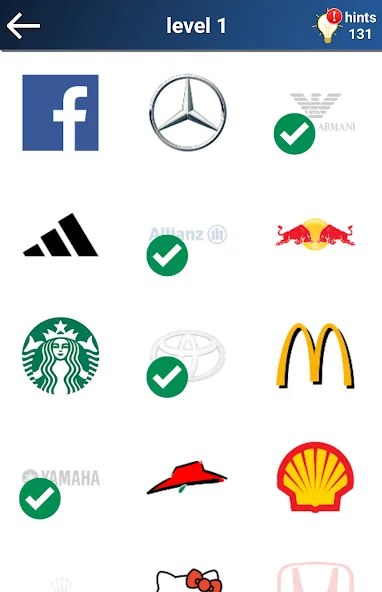 Quiz: Logo game [МОД: Много монет, Открытые уровни и Мега MOD] Screenshot 5