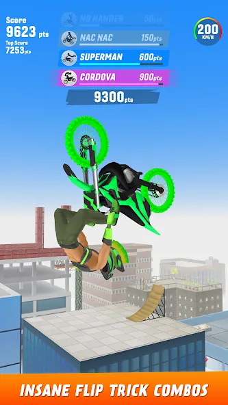 Max Air Motocross (Макс Эйр Мотокросс) [МОД: Бесконечные деньги, Монеты и Мега MOD] Screenshot 3