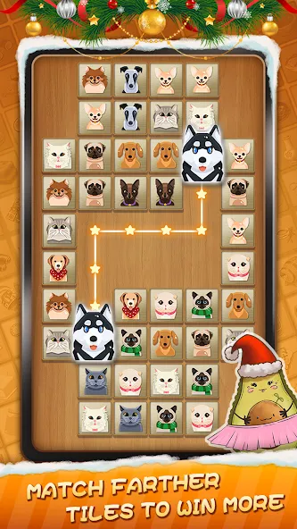 Tile Connect - Matching Games (Тайл Коннект) [МОД: Много монет, Открытые уровни и Мега MOD] Screenshot 3