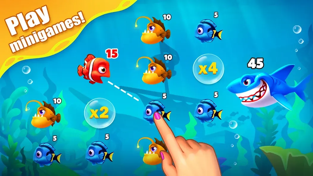 Solitaire Ocean [МОД: Много денег, Монет и Все открыто] Screenshot 2