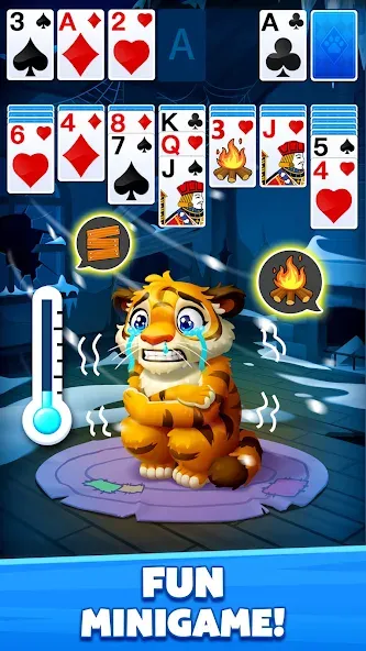 Solitaire Zoo [МОД: Деньги, Монеты и Меню MOD] Screenshot 2