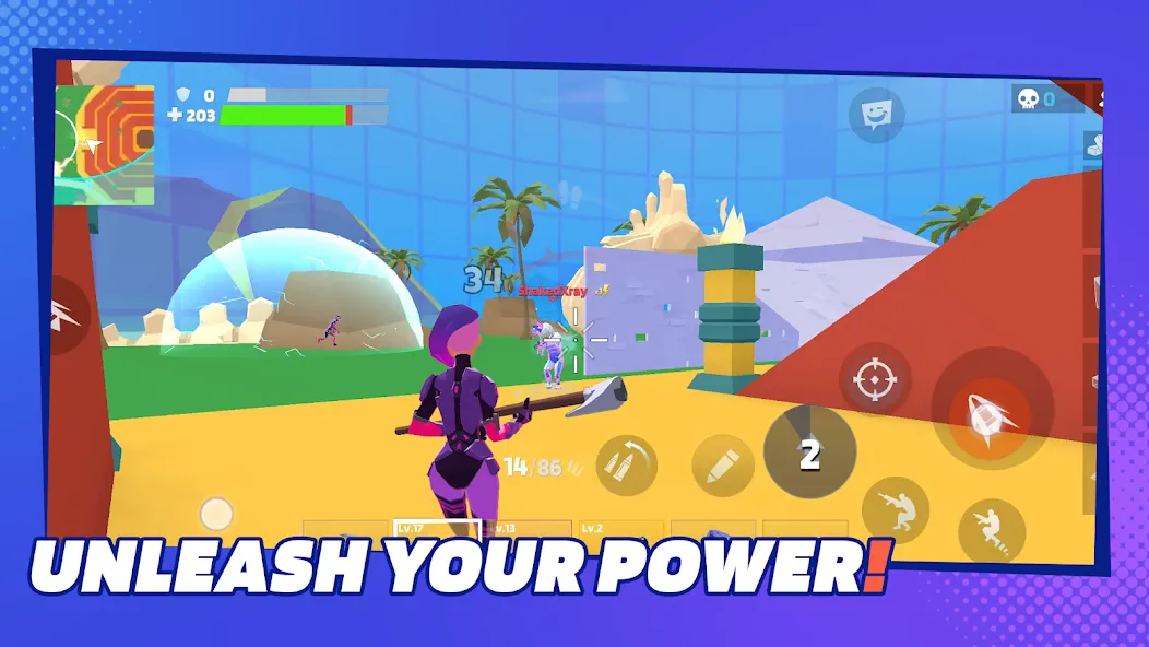 1v1.LOL - Battle Royale Game [МОД: Много денег, Монет и Все открыто] Screenshot 1