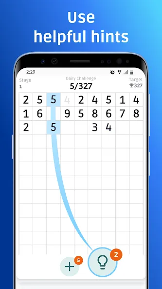 Number Crunch - Number Games (Намбер Пазл) [МОД: Много денег, Монет и Все открыто] Screenshot 4