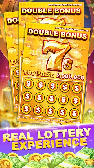 Lottery Scratchers Master (Лотерейные скретчкарты мастер) [МОД: Все открыто, Дополнительные деньги и Меню MOD] Screenshot 3