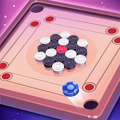 Скачать Carrom Lure - Disc pool game (Карром Лур) [МОД: Бесконечные деньги, Монеты и Мега MOD] | Взлом Carrom Lure - Disc pool game на Андроид