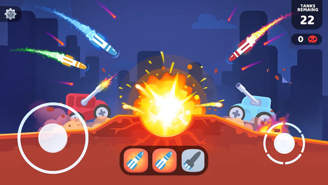 Mad Royale io – Tank Battle (Мад Рояль ио) [МОД: Много монет, Открытые уровни и Мега MOD] Screenshot 1