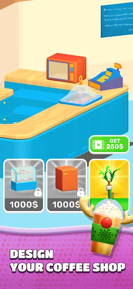 Coffee Stack (Кофейная башня) [МОД: Деньги, Монеты и Меню MOD] Screenshot 2