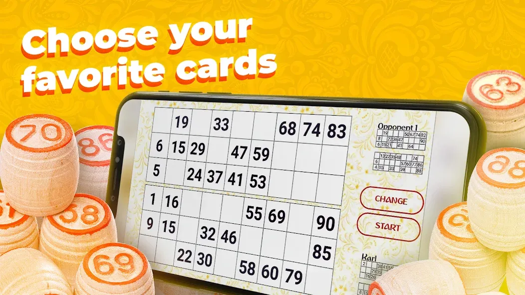 Russian Loto - 90 Ball Bingo [МОД: Много денег, Монет и Все открыто] Screenshot 4