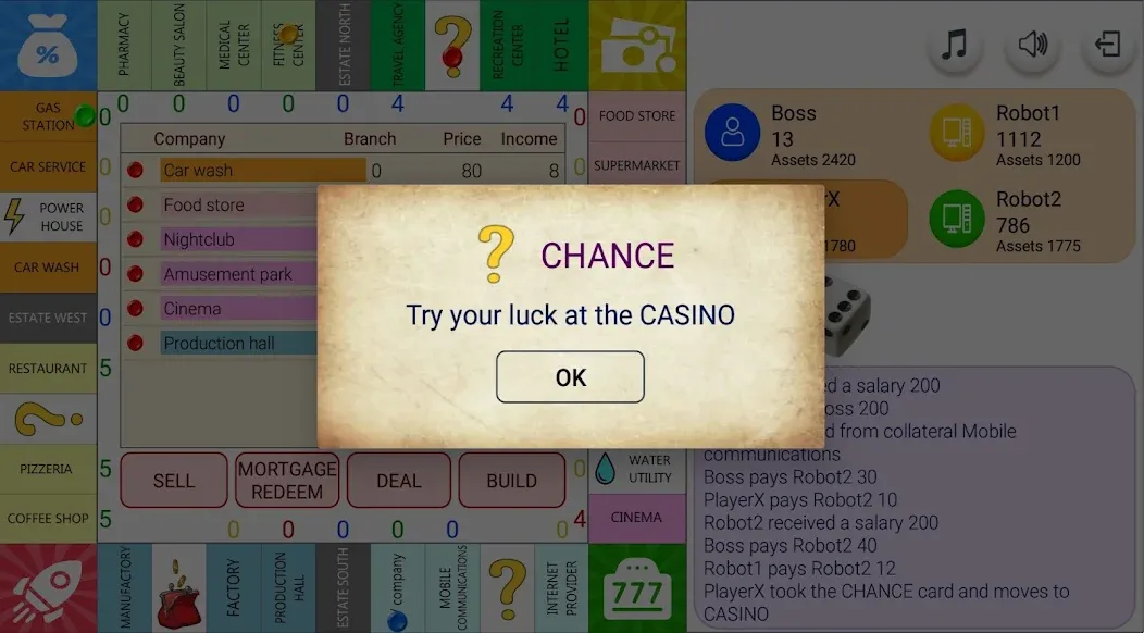 Monopolist Business Dice Board [МОД: Меню, Бесконечные монеты и Открытые уровни] Screenshot 2