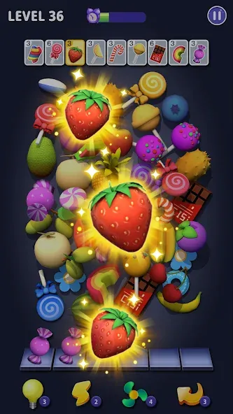 Matching Fun: Match Triple 3D (Матчинг Фан) [МОД: Много денег, Монет и Все открыто] Screenshot 4