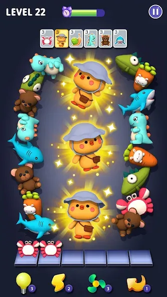 Matching Fun: Match Triple 3D (Матчинг Фан) [МОД: Много денег, Монет и Все открыто] Screenshot 5