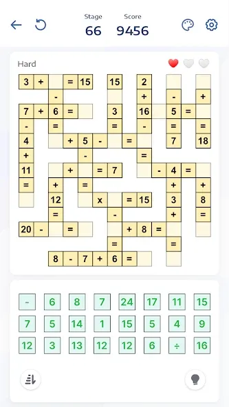 Crossmath - Math Puzzle Games (Математические головоломки игры) [МОД: Много денег, Монет и Все открыто] Screenshot 2