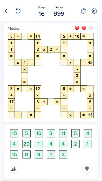 Crossmath - Math Puzzle Games (Математические головоломки игры) [МОД: Много денег, Монет и Все открыто] Screenshot 3