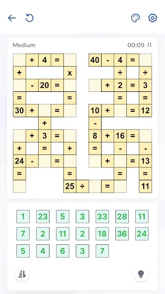 Crossmath - Math Puzzle Games (Математические головоломки игры) [МОД: Много денег, Монет и Все открыто] Screenshot 4